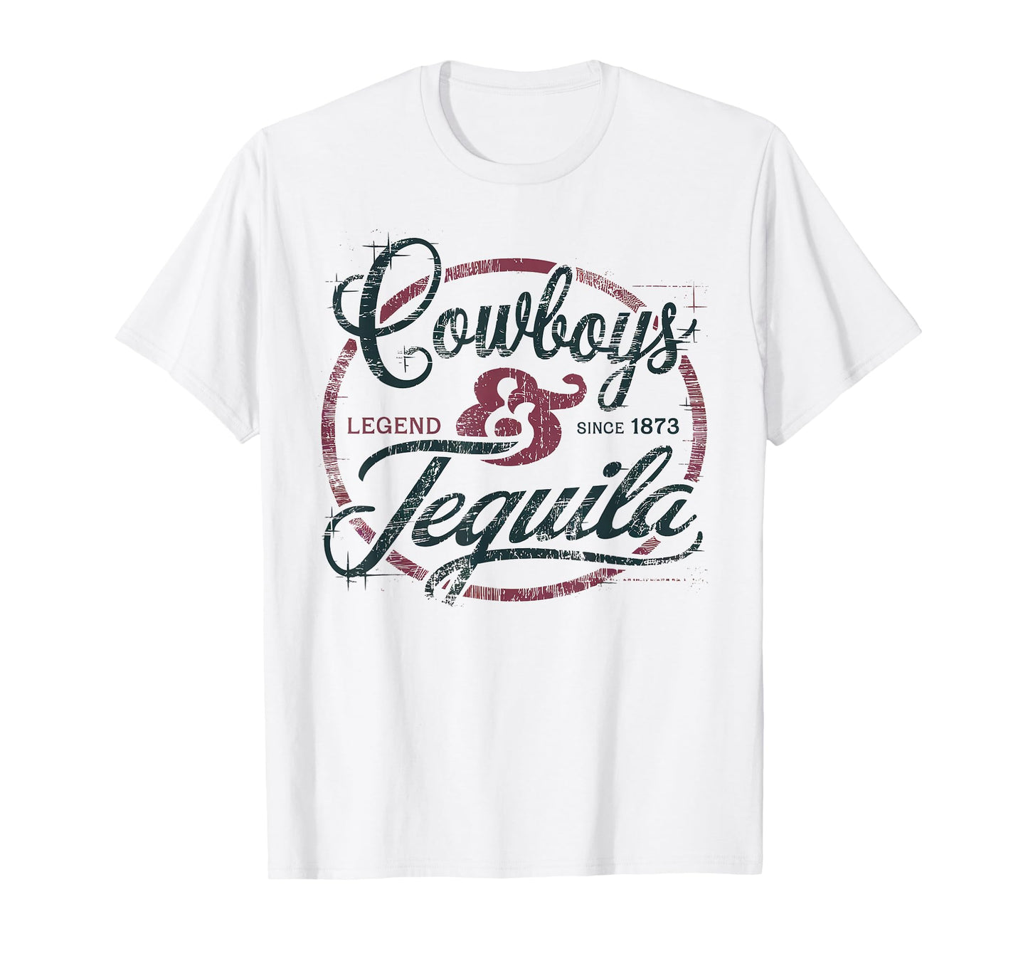 Cowboys And Tequila Lovers Funny Cinco de Mayo Best Tequila T-Shirt