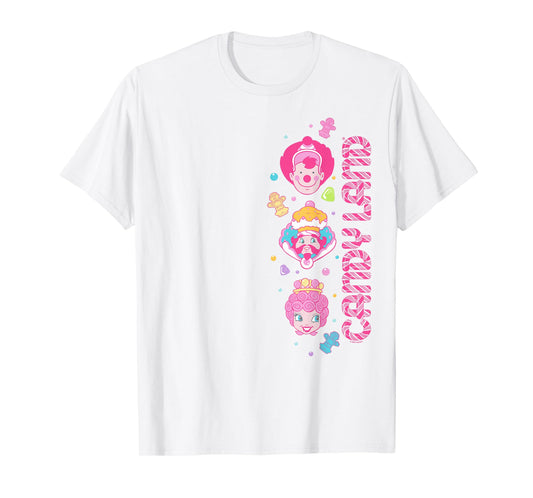 Candy Land Mr Mint King Kandy Princess Lolly Stack Big Logo T-Shirt