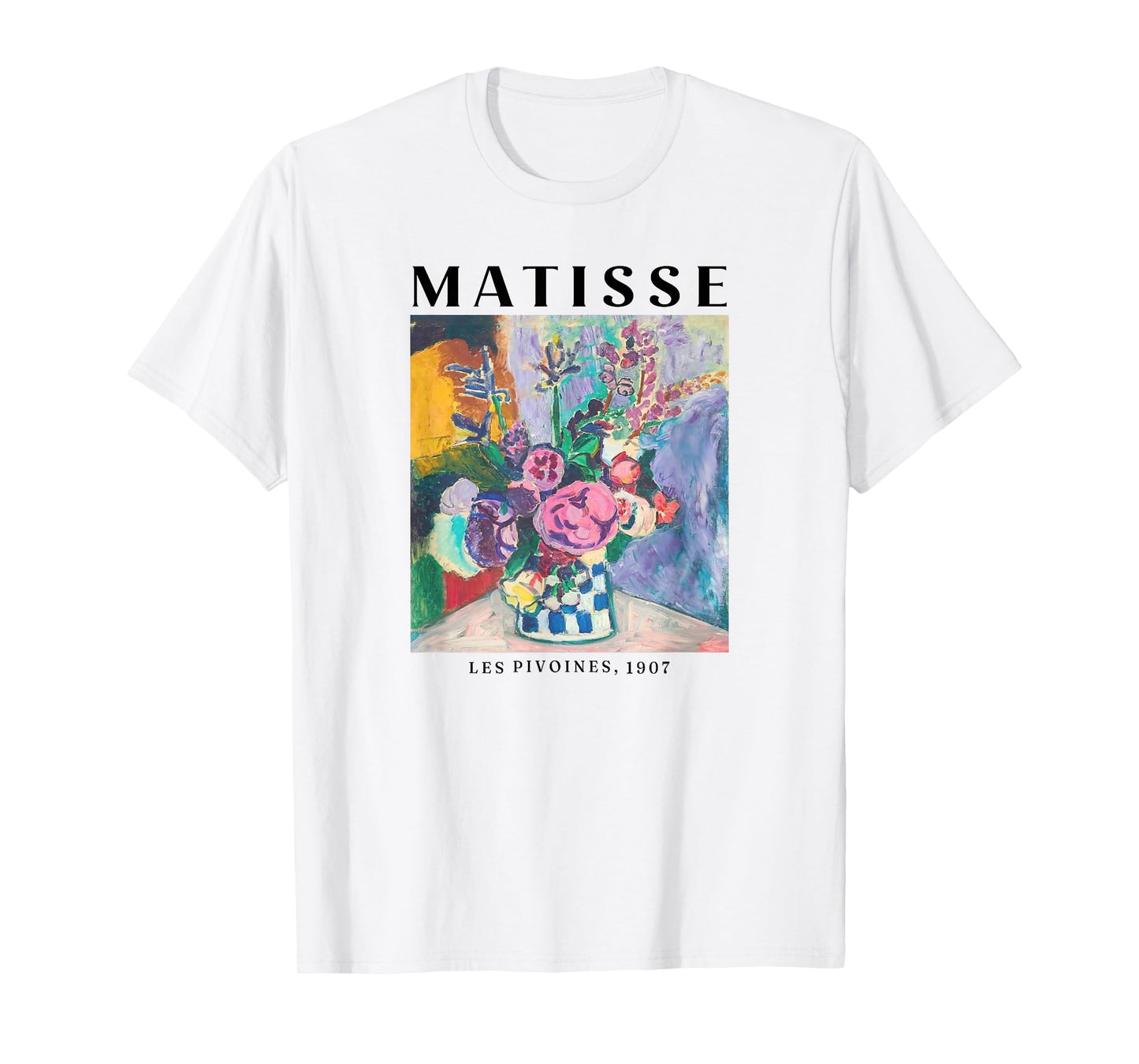 Matisse Les Pivoines 1907 Flower T-Shirt
