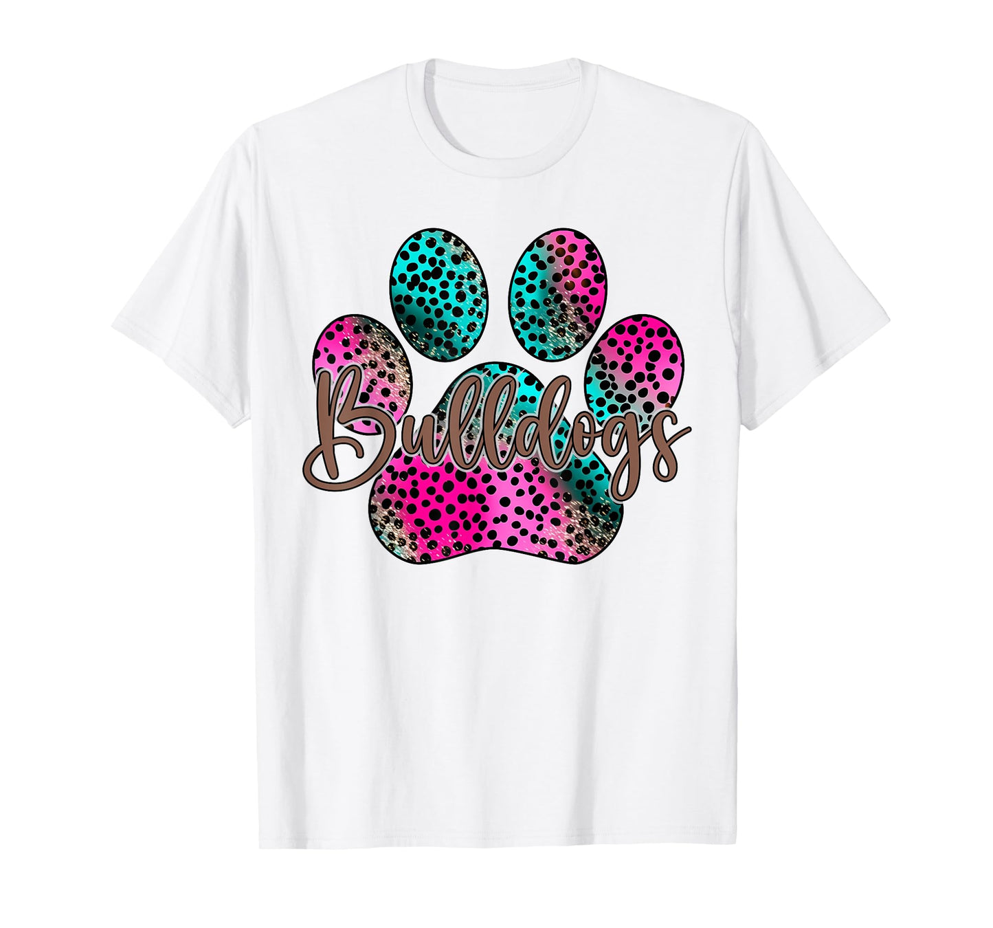 Vintage Bulldogs Team Pride School Spirit Back To School T-Shirt