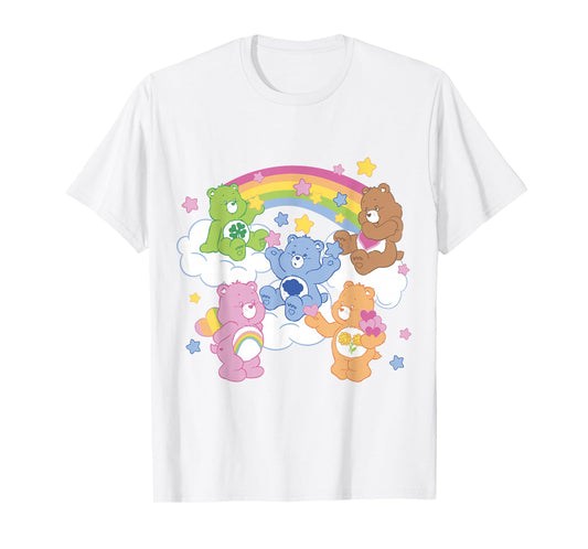 Care Bears A Bear For Everyone Rainbow Group Shot T-Shirt
