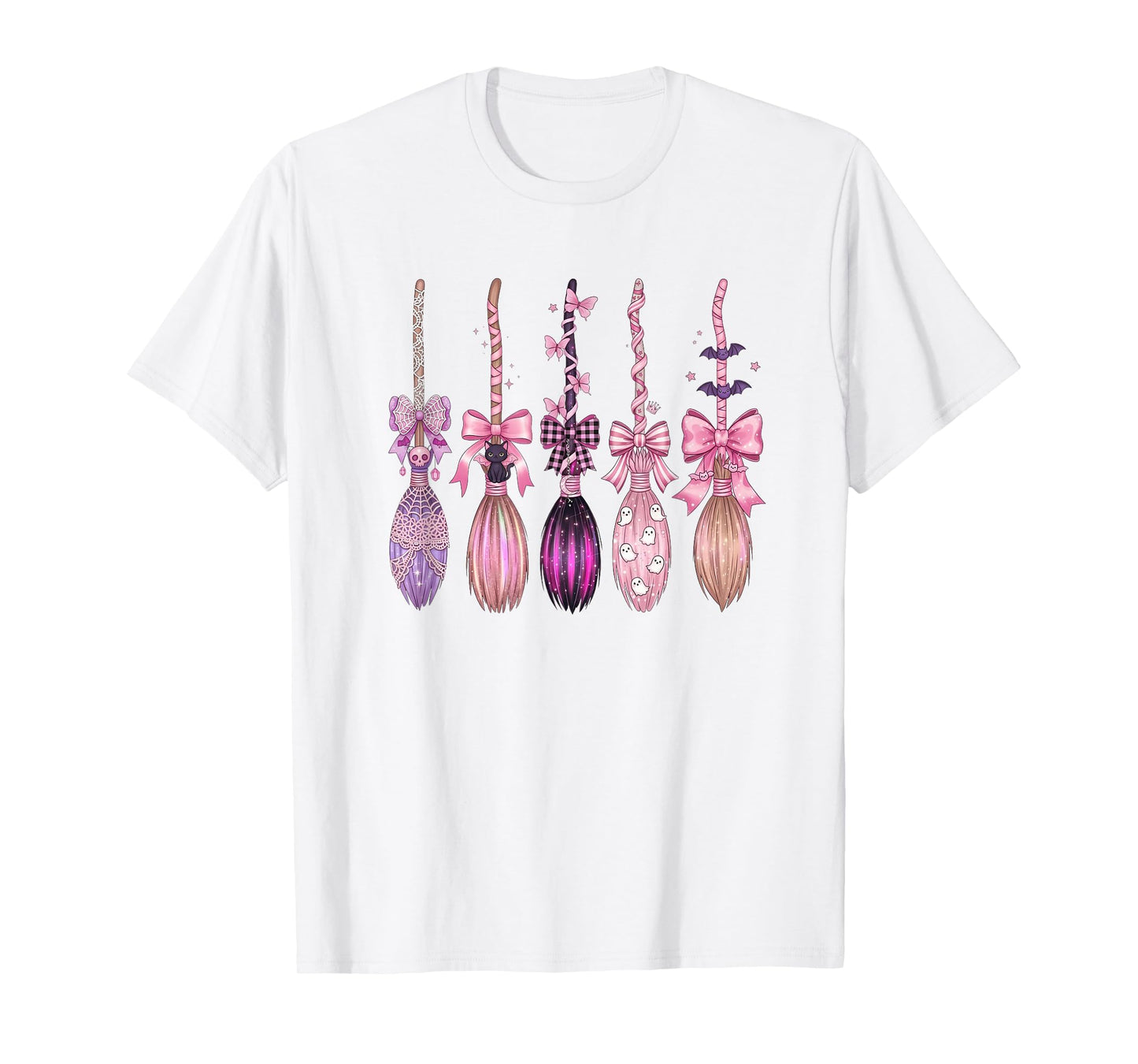 A Girl Gotta Have Options Witch Brooms Witch Bow Halloween T-Shirt