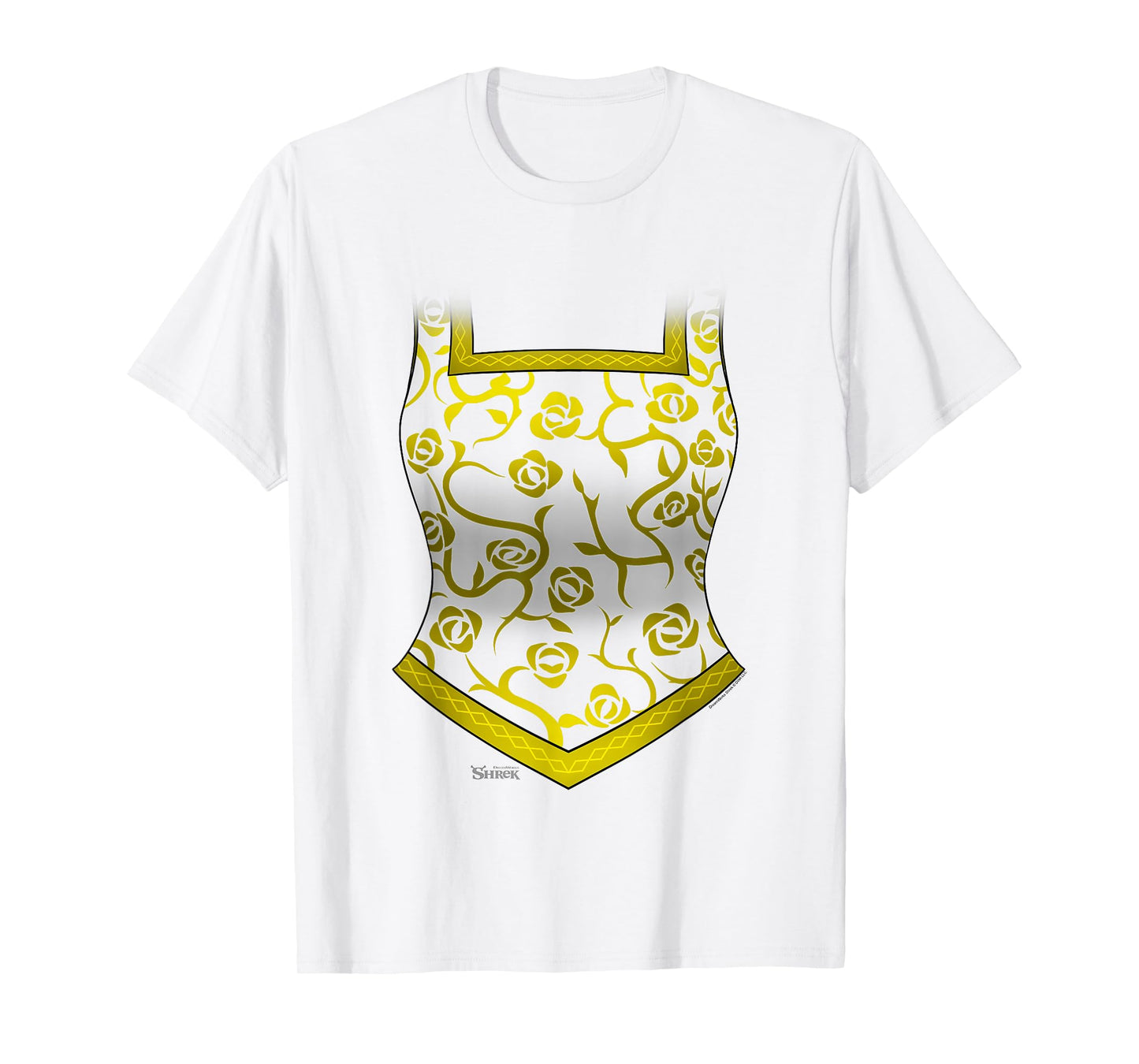 Shrek Halloween Fiona Iconic Big Chest Costume T-Shirt