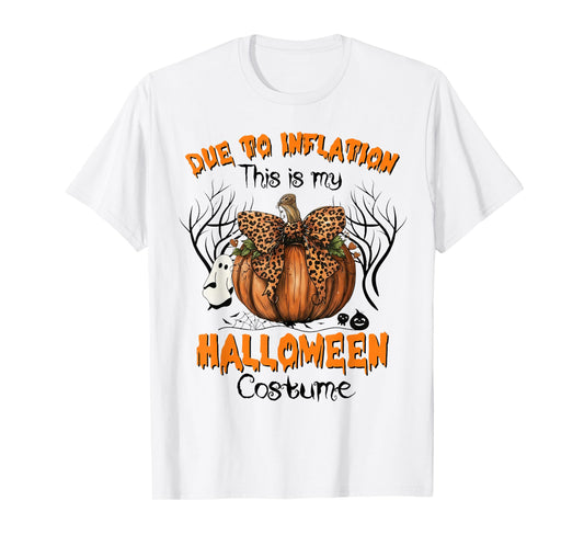 Pumpkin Halloween Costume Men Women Funny Halloween 2025 T-Shirt