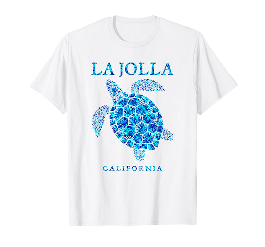 La Jolla California Sea Turtle Beach Girls Boys Souvenir T-Shirt