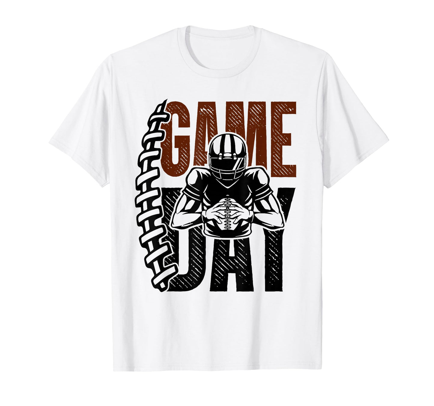 Game Day Football Season Funny Men Women Team Sports Vintage T-Shirt