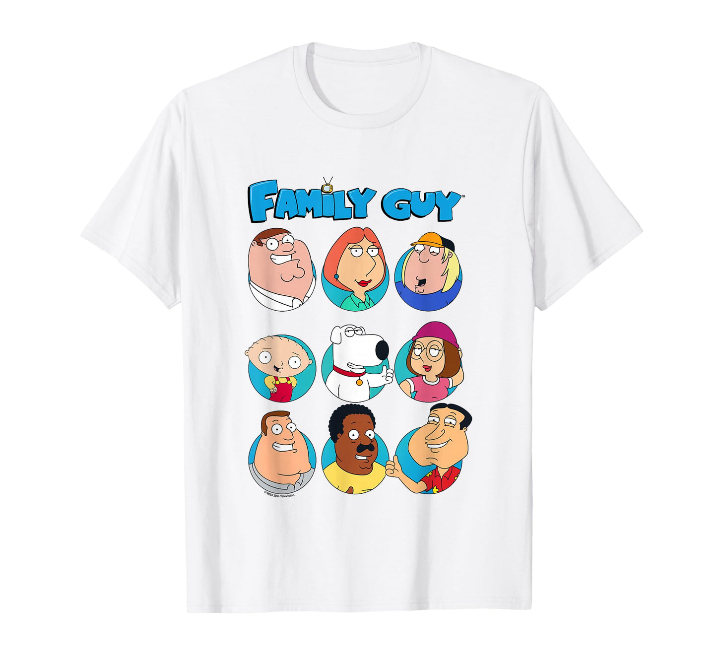 Family Guy Quahog's First Family Group Box Up T-Shirt