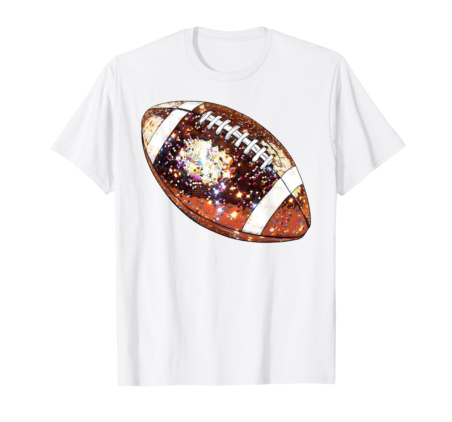 Football Disco Football Season Game Day Football Mom Sister T-Shirt