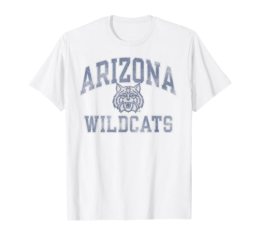 Arizona Wildcats Vintage Worn Red Officially Licensed T-Shirt