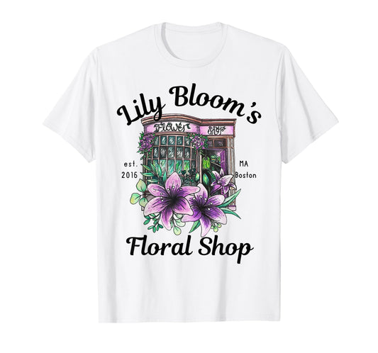 Lily Blooms Floral Shop It-Starts-With Us Bookish T-Shirt