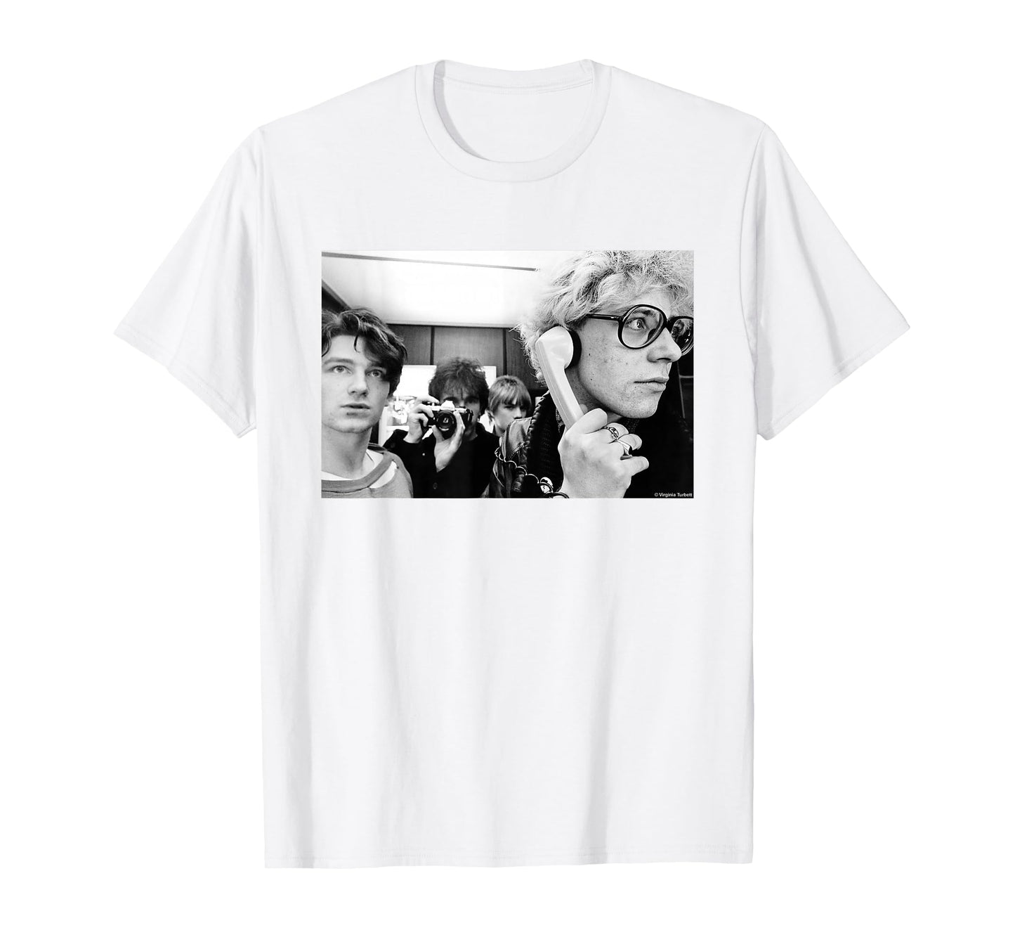 U2 Band Photo 1980 By Virginia Turbett T-Shirt
