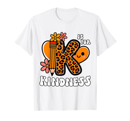 Unity Day Shirt Kindness Orange Teacher Kids Be Kind T-Shirt