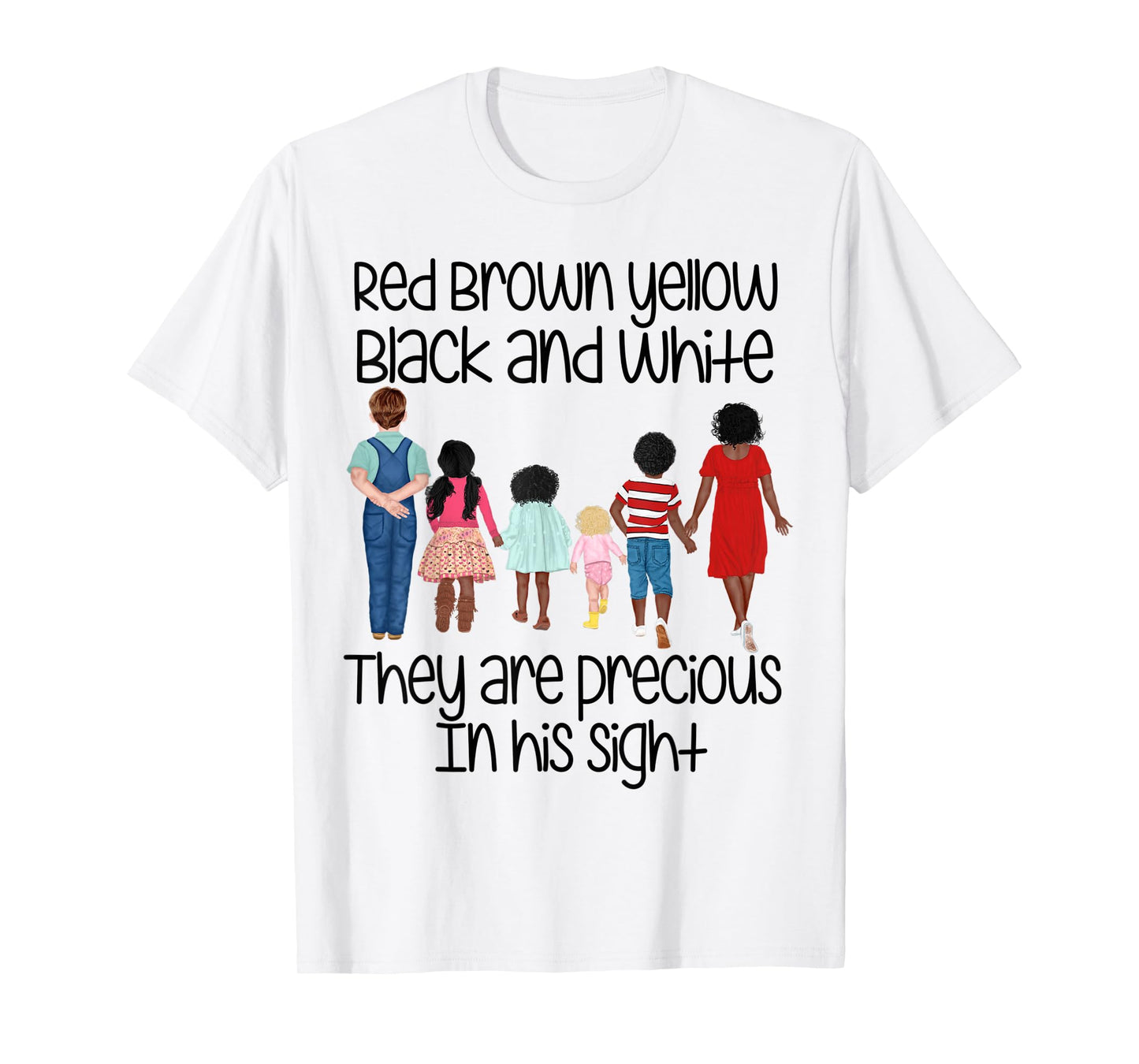 They are precious in his sight Jesus loves the children gift T-Shirt