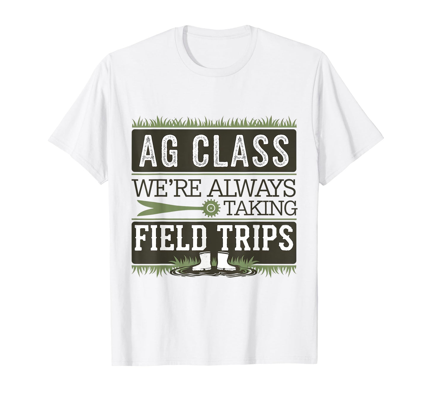 Agriculture Teacher Ag Educator Farming Education T-Shirt