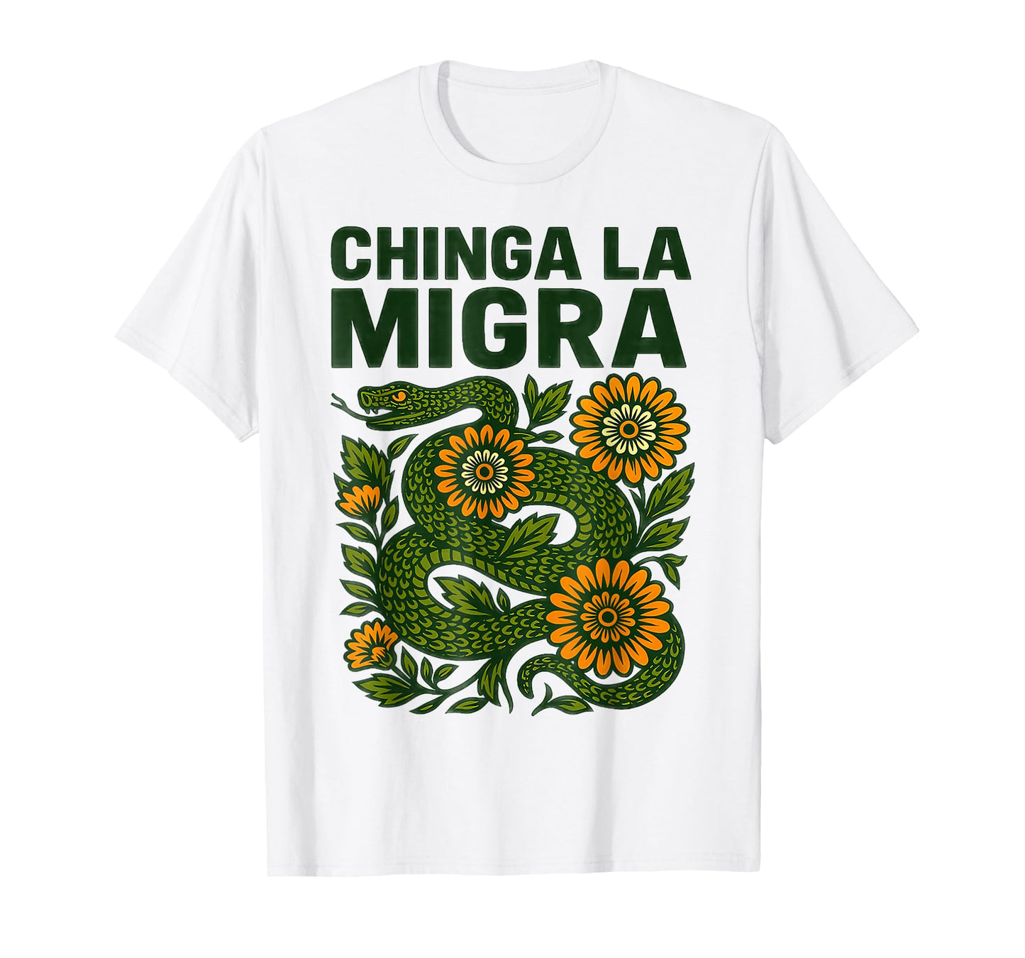 America Vintage Chinga La Migra Shirt For Men Women T-Shirt