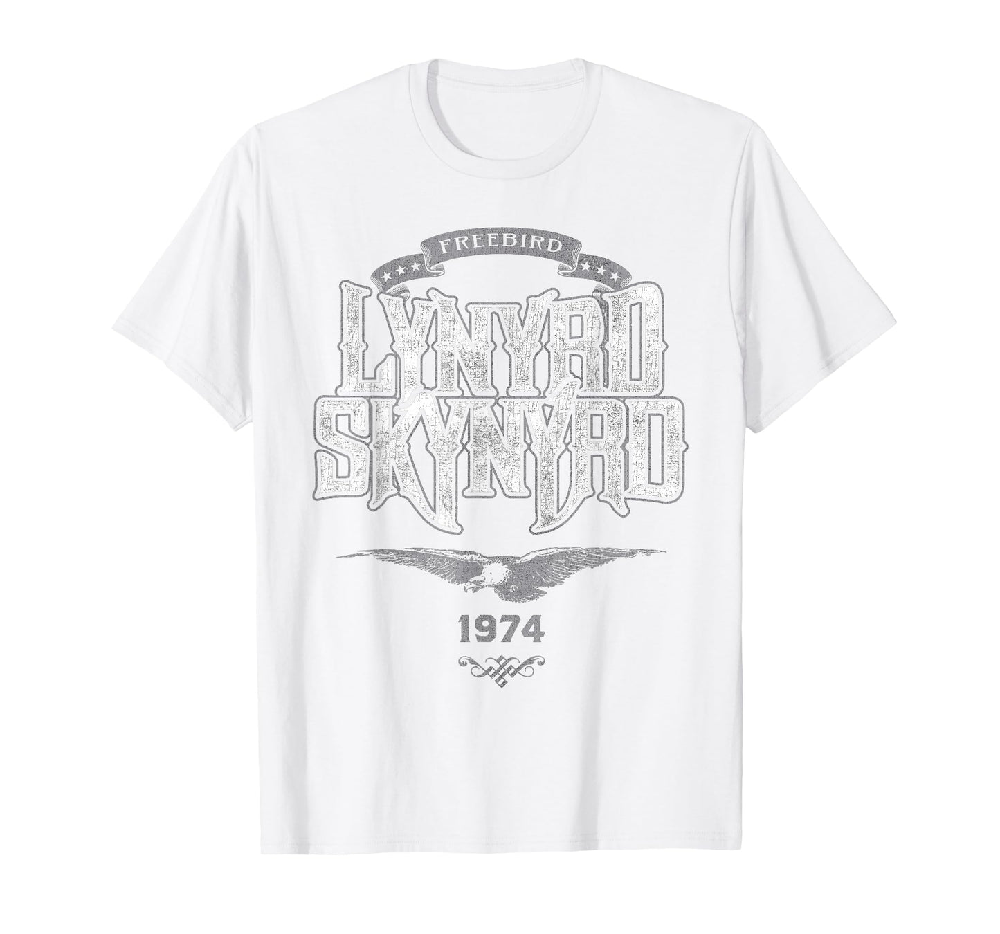 Lynyrd Skynyrd Retro Freebird Logo 1974 Southern 70s Gifts T-Shirt