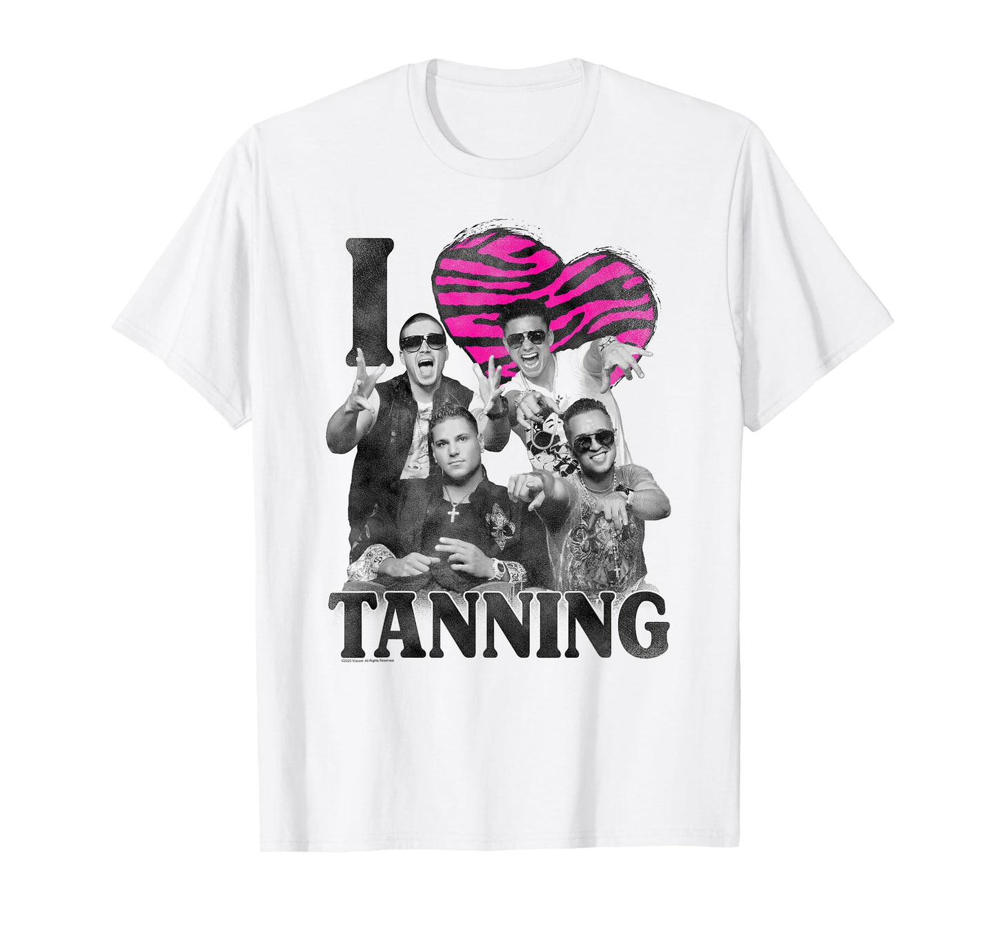Jersey Shore I Heart Tanning Reality TV Show T-Shirt