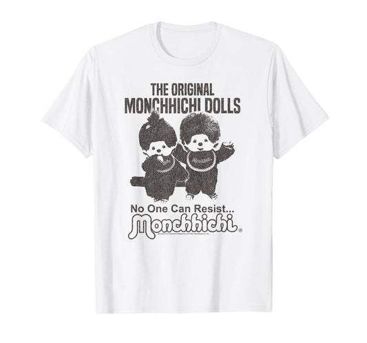 Monchhichi The Original Dolls No One Can Resist Old Photo T-Shirt