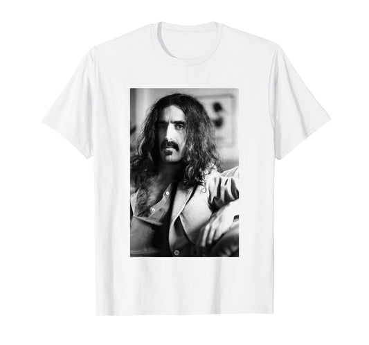 Frank Zappa In London Photographed By Simon Fowler T-Shirt