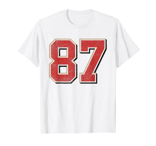 In My Number 87 Era Vintage Retro T-Shirt