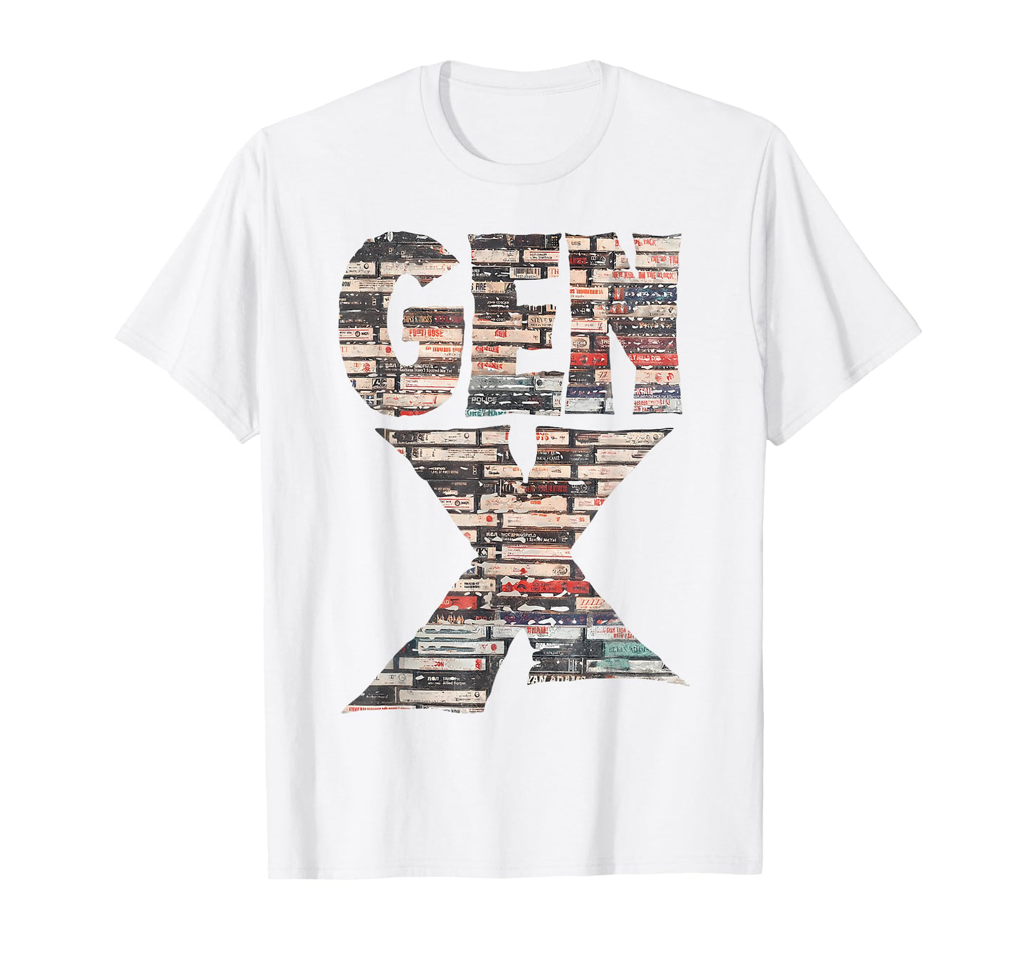 gen x 80’s rock cassettes T-Shirt