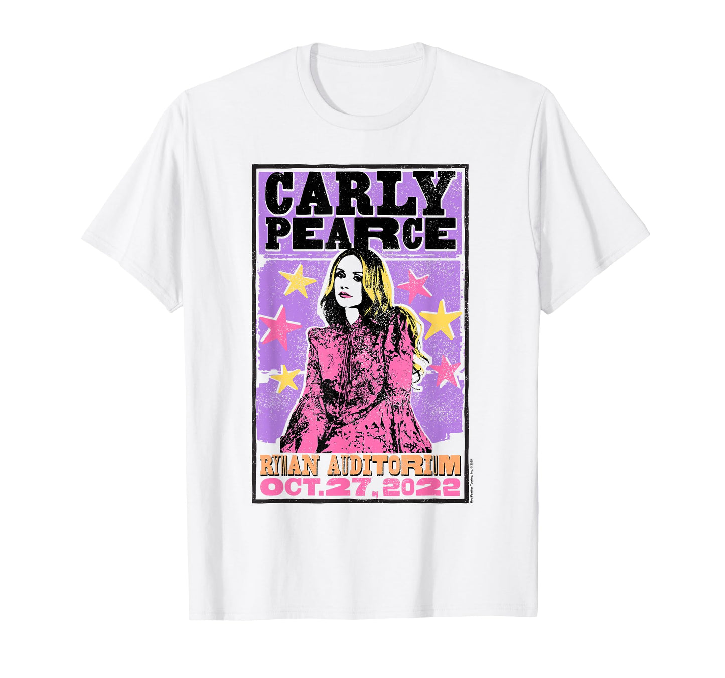 Carly Pearce Ryman Auditorium Oct. 27 2022 Vintage Poster T-Shirt