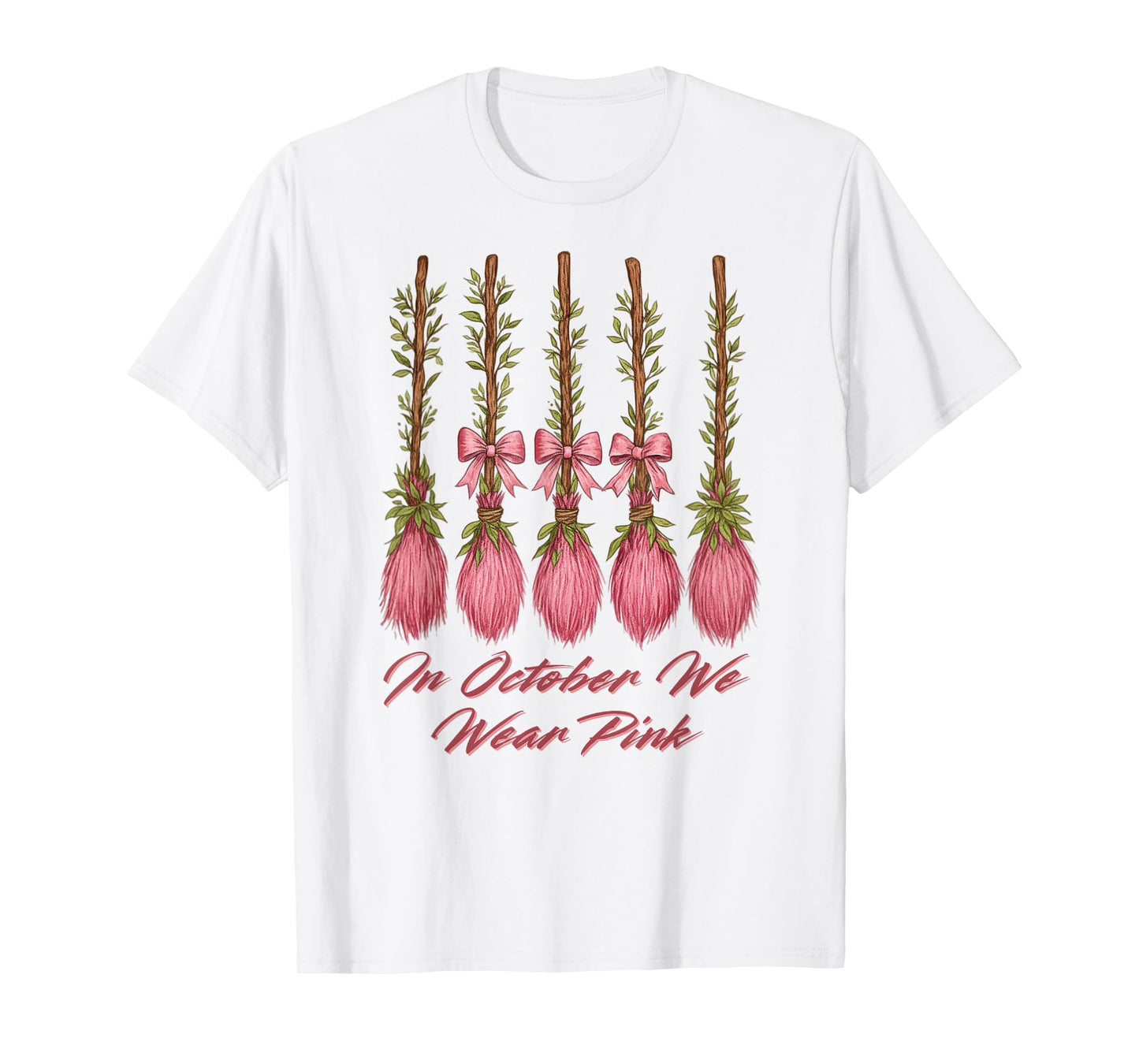 Breast Cancer Awareness Month in October We Wear Pink T-Shirt
