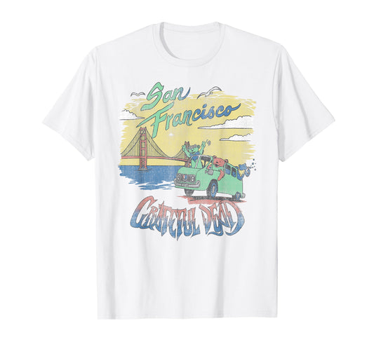 Grateful Dead San Francisco Bears in a Van Band T-Shirt
