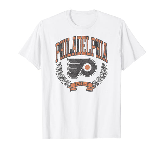 Philadelphia Flyers Vintage Victory Gray Officially Licensed T-Shirt