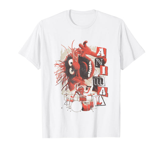 Disney The Muppets Animal Classic Punk Rocker T-Shirt