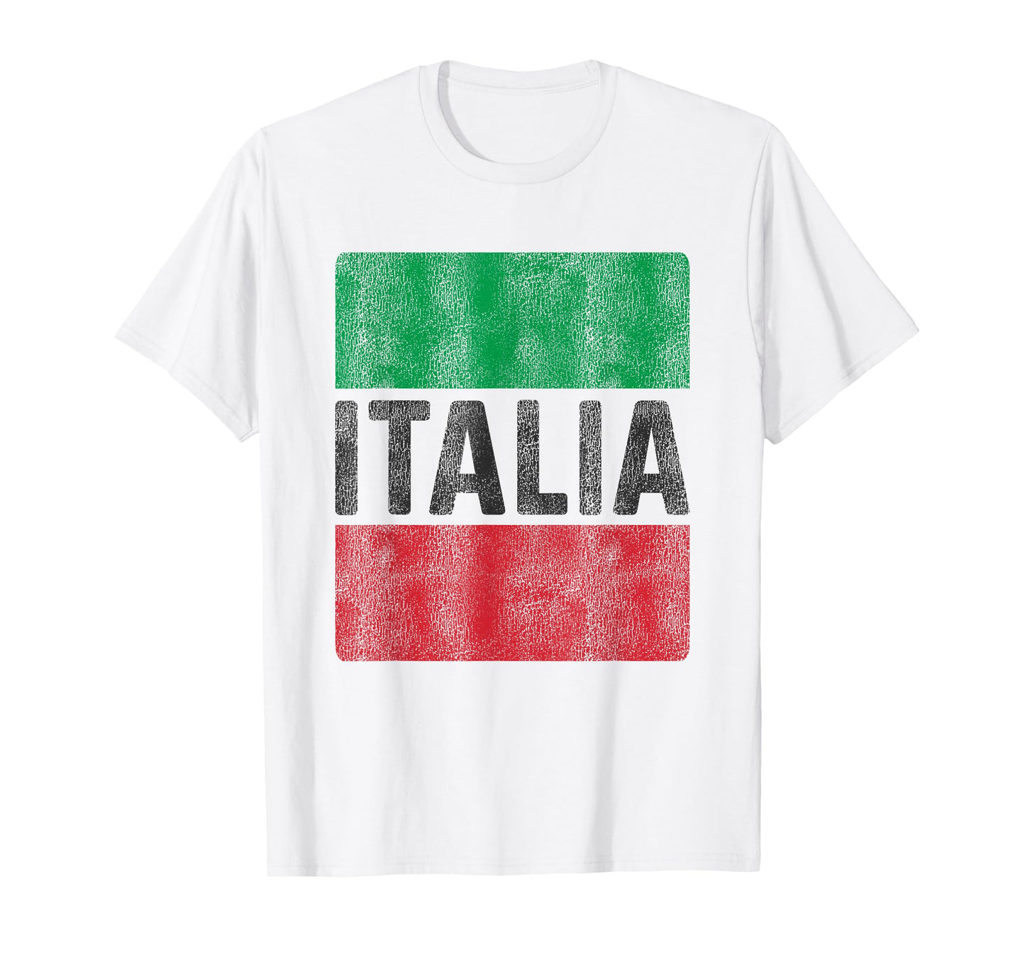 Vintage Italia Flag of Italy Souvenir Italian T-Shirt