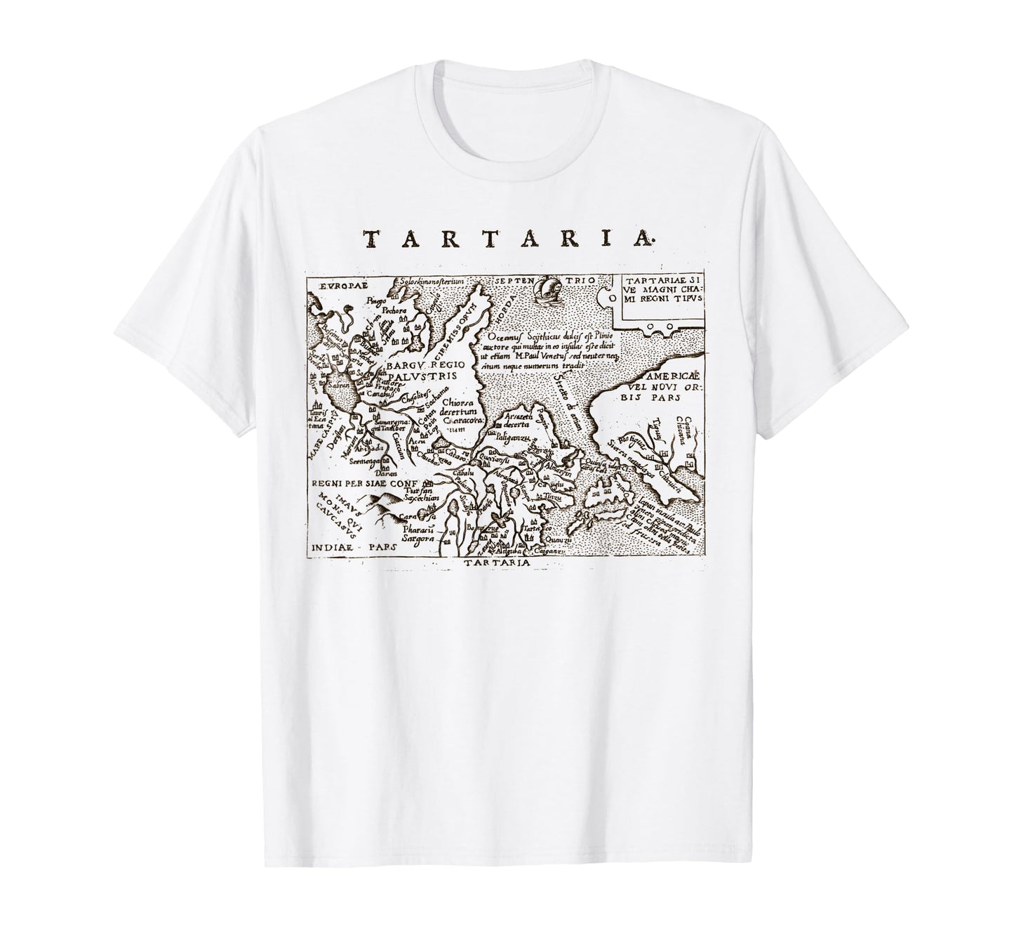 Tartaria map Vintage T-Shirt