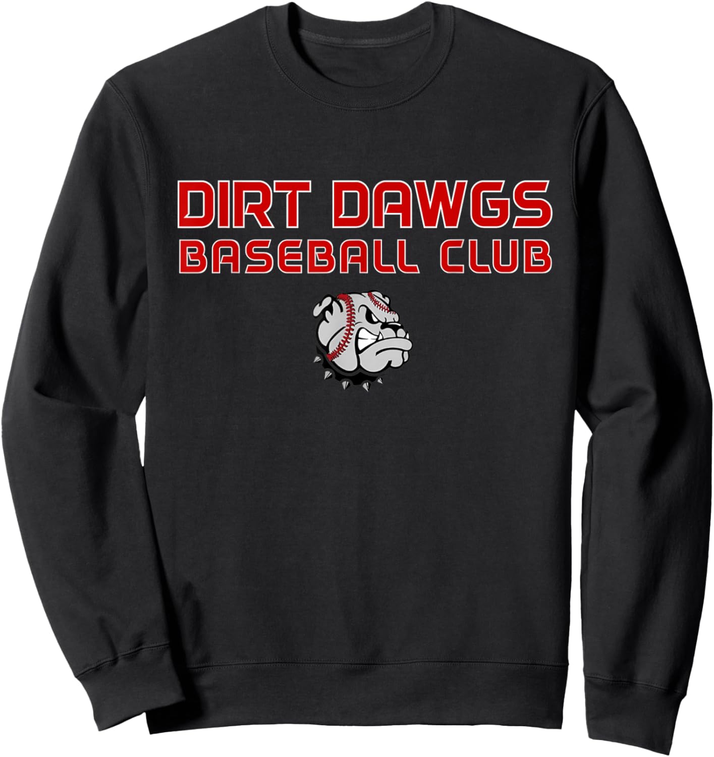 Dirt Dawgs Baseball Club T-Shirt - Sweatshirt | Black