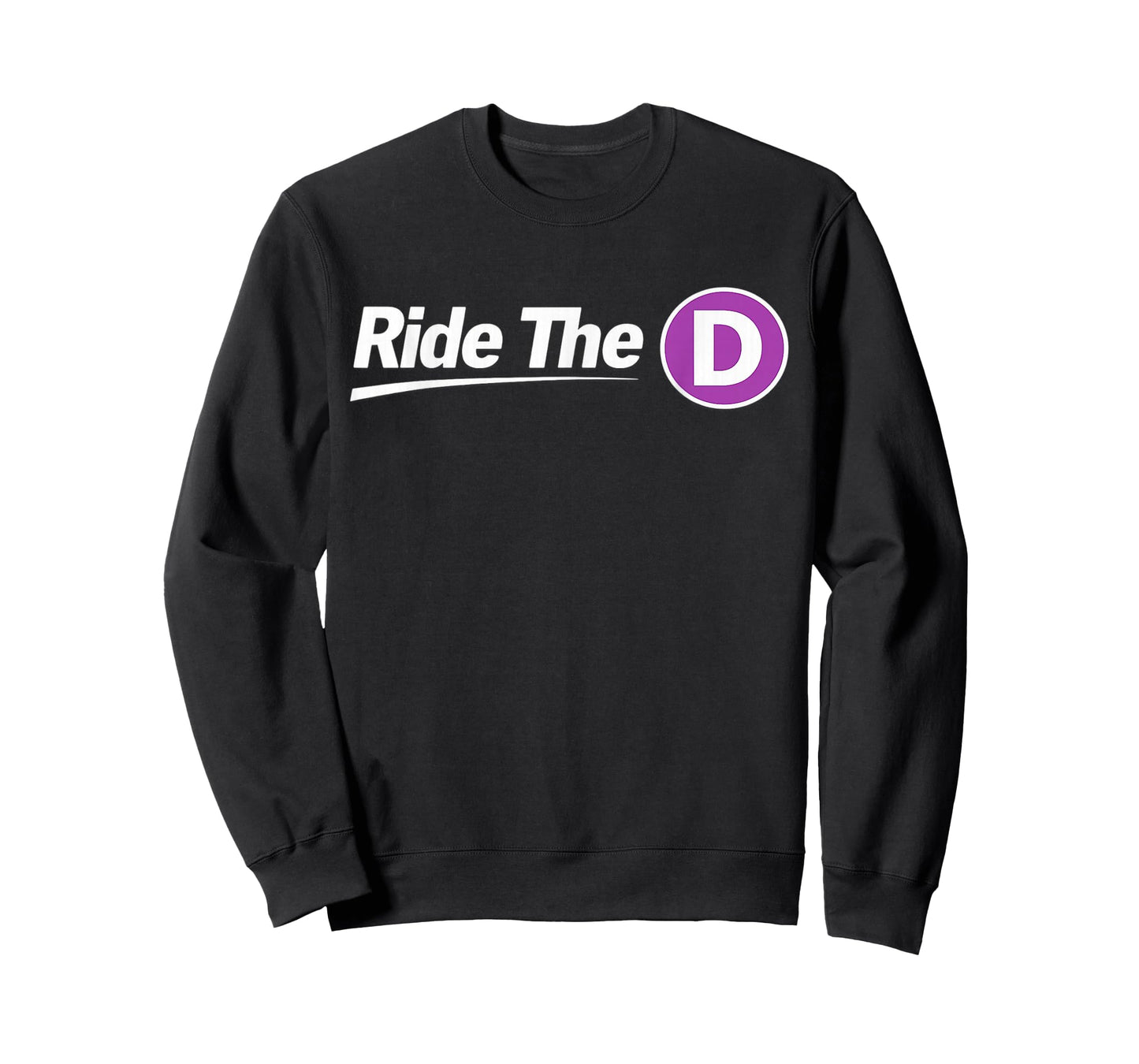 Metro Ride The D T-Shirt - Sweatshirt | Black