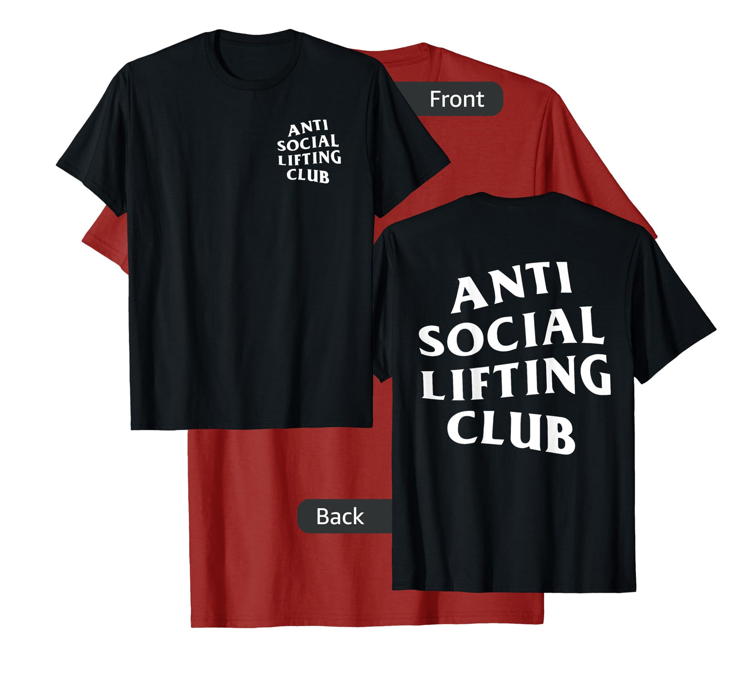 Anti Social Lifting Club White T-Shirt