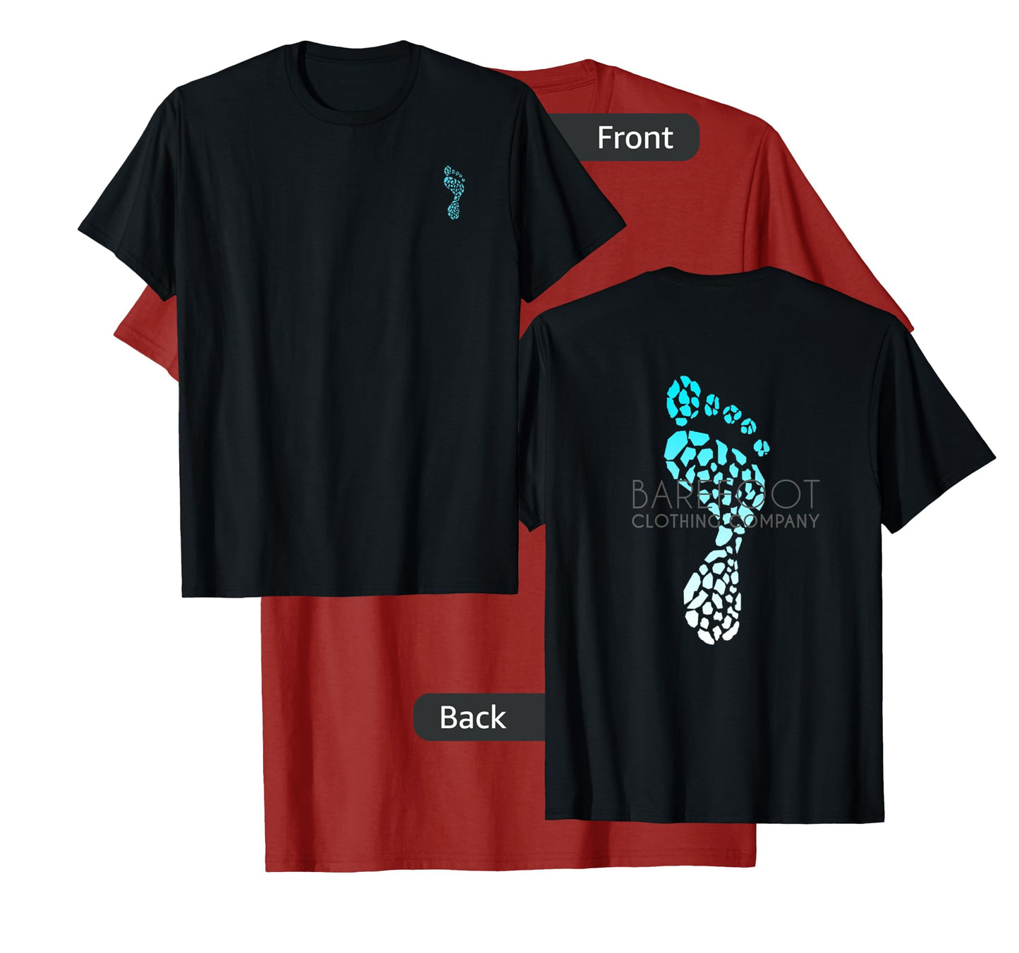 Barefoot Clothing Company: logo on back