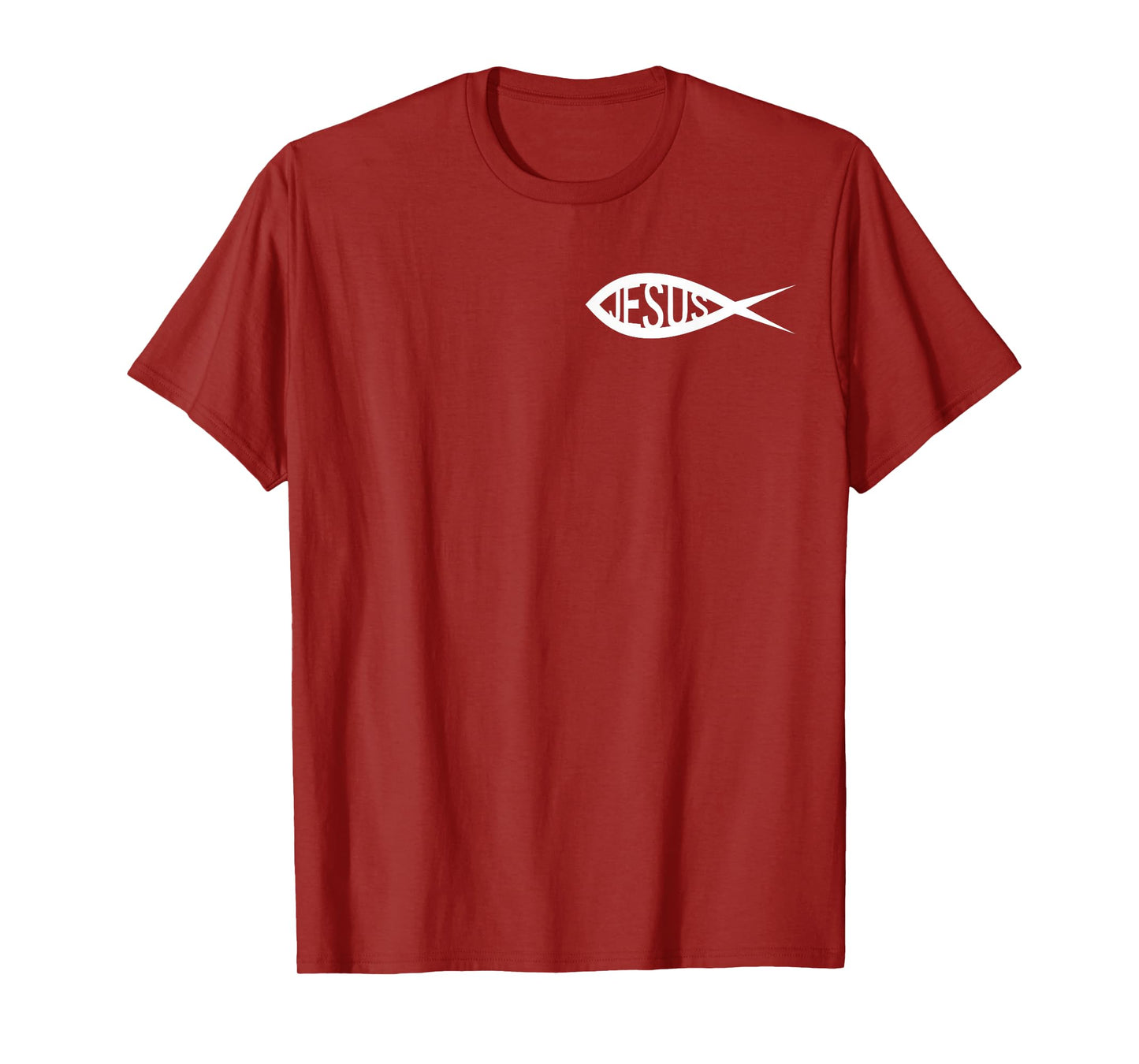 Ichthys Baptism Sign The Jesus Fish Tee Christian Babtized T-Shirt