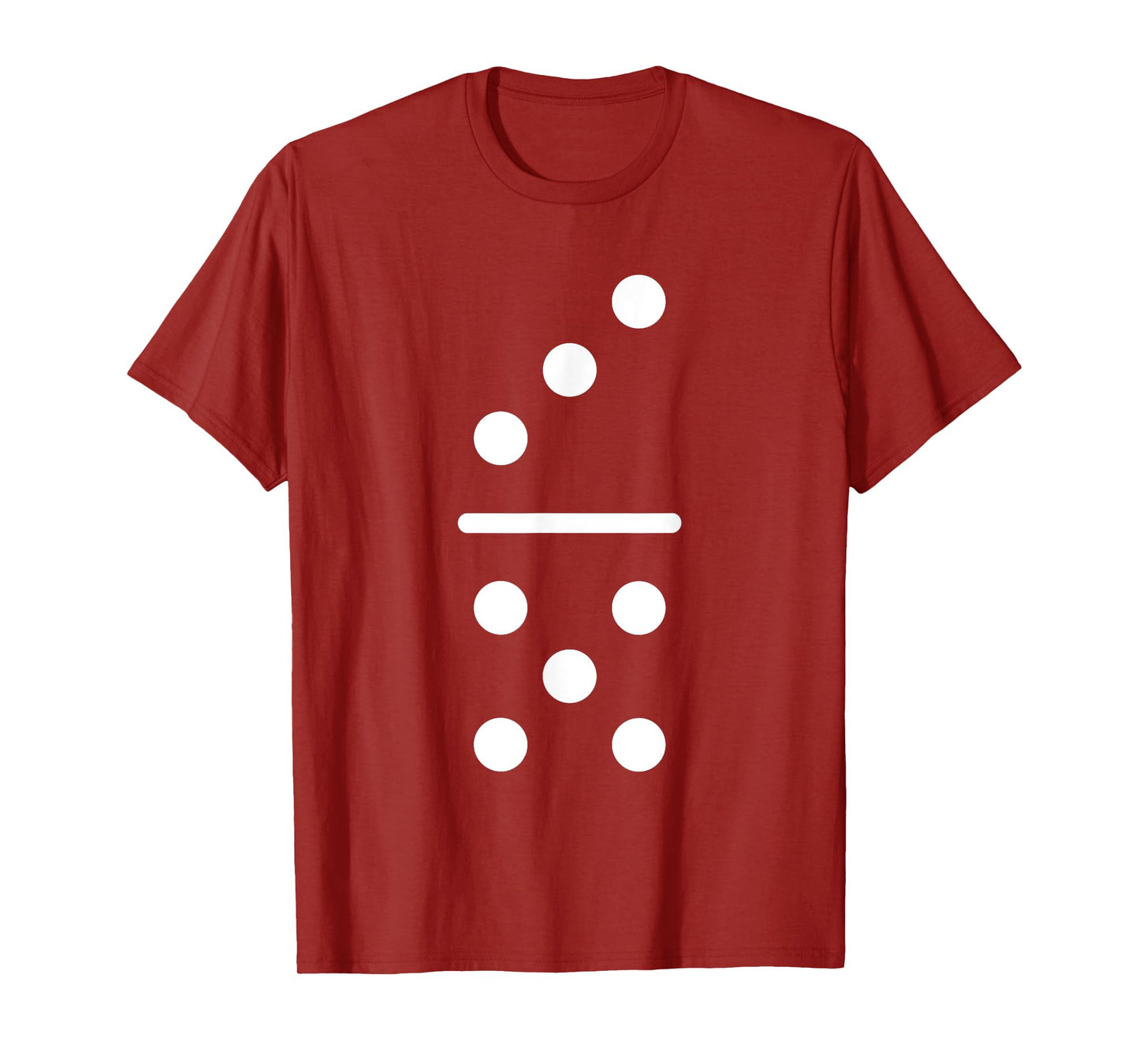 Domino Game 3 5 Dots Matching Halloween Group Costume T-Shirt