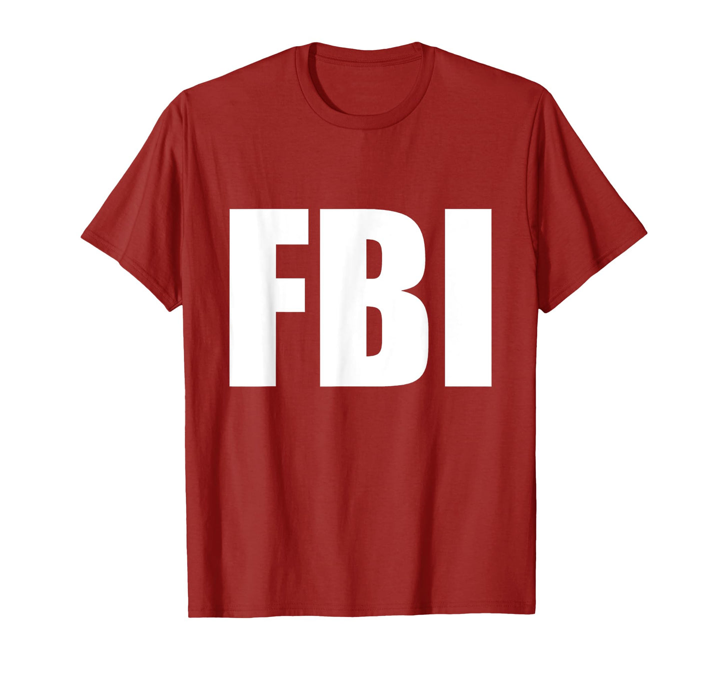 FBI Replica Agent Inspector Funny Halloween Costume T-Shirt