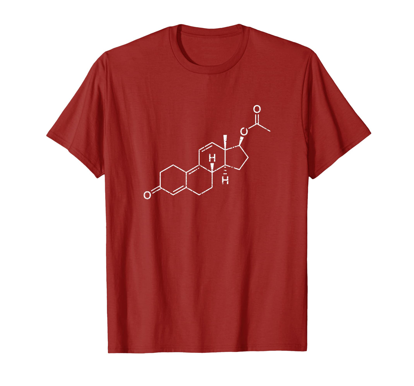Trenbolone Steroid Molecule, Bodybuilding Tren Training T-Shirt