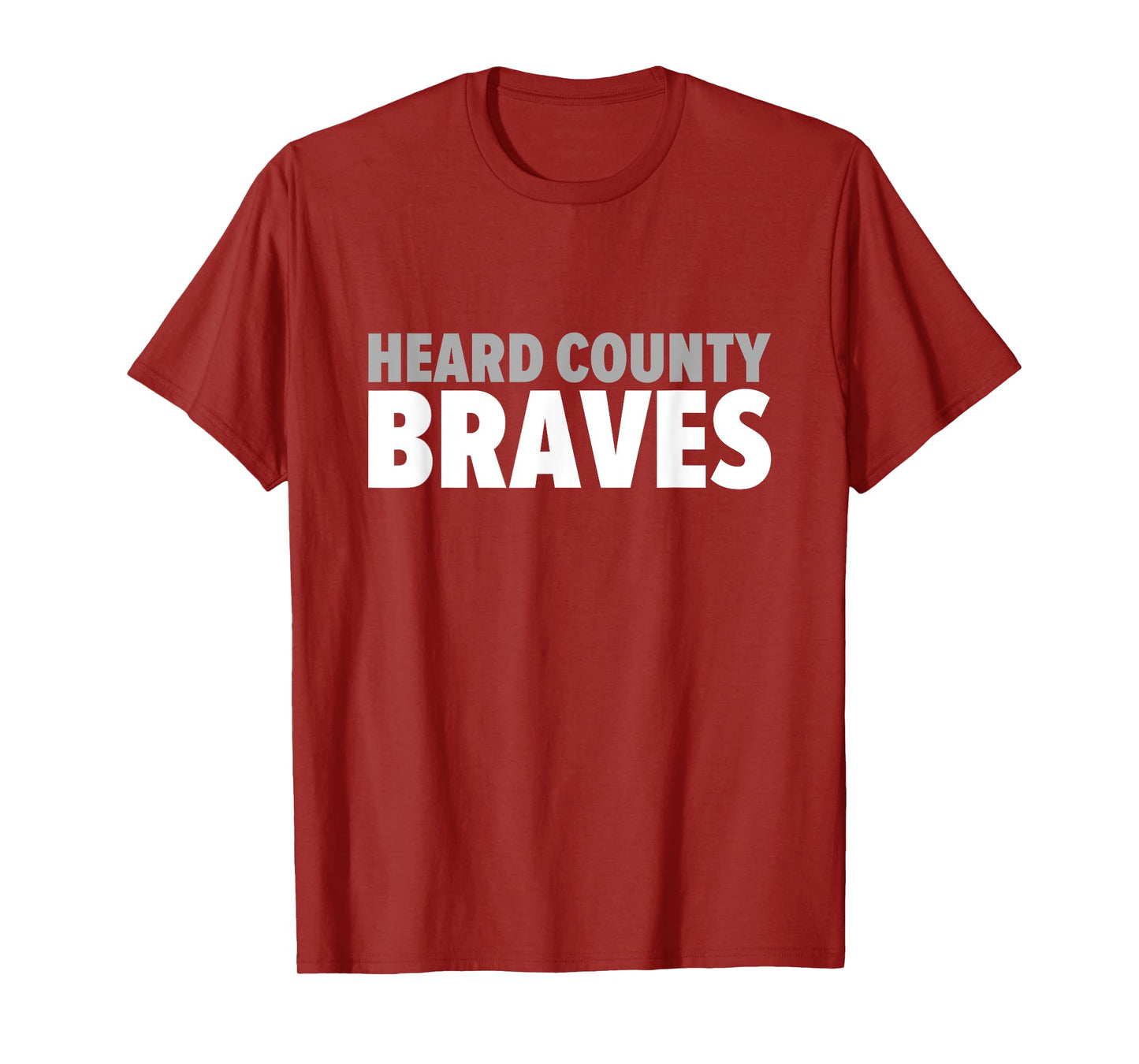 Heard County Braves Bold T-Shirt