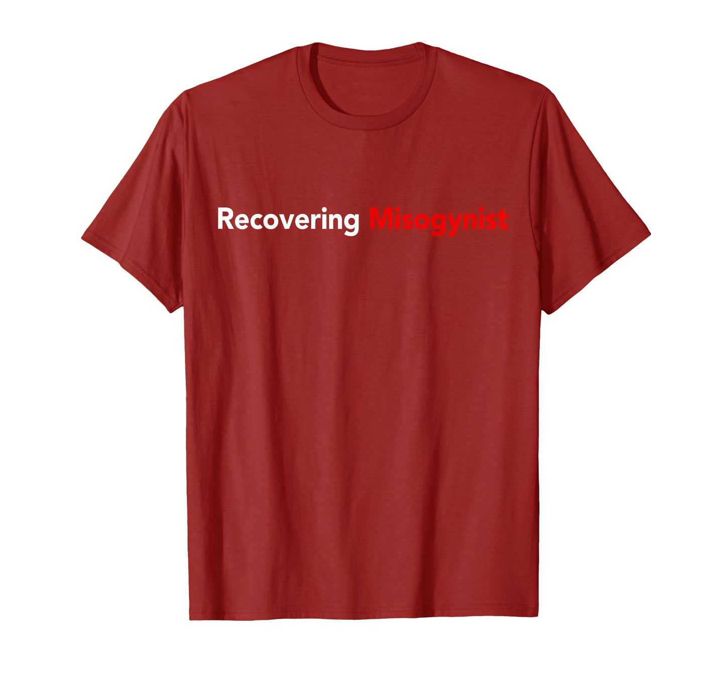 Recovering Misogynist T-Shirt