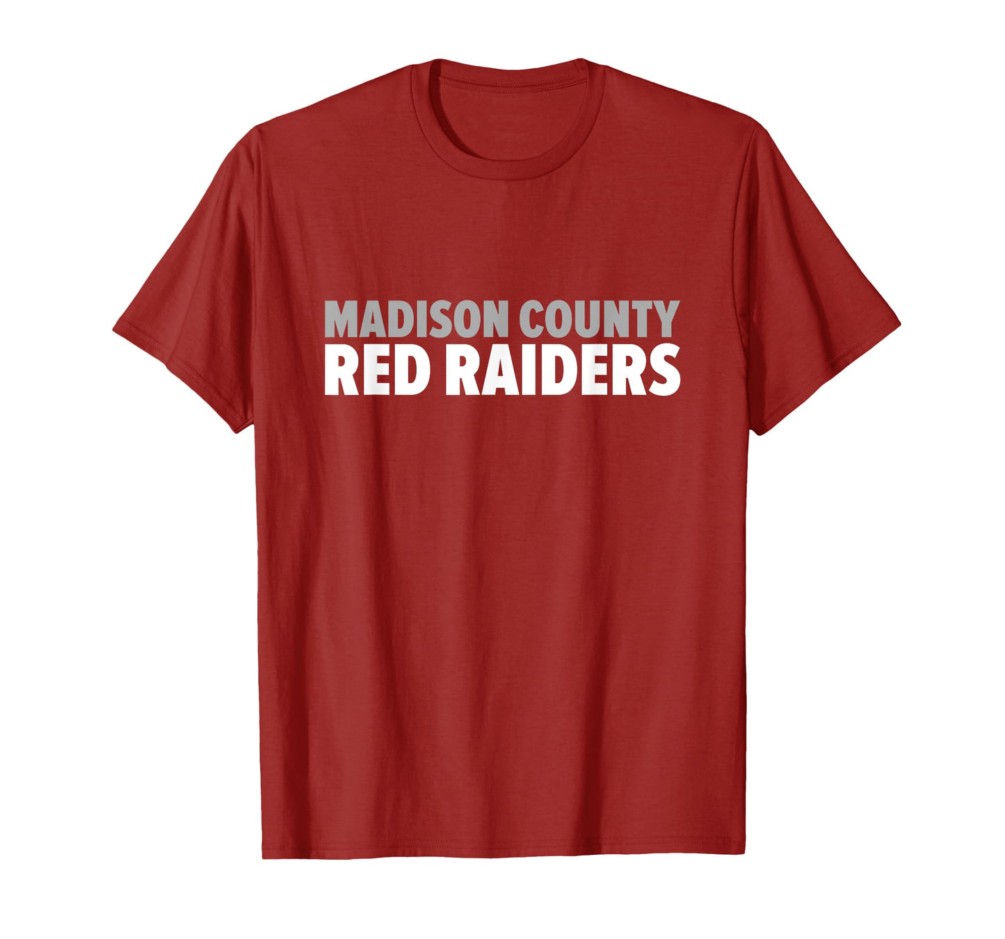 Madison County Red Raiders Bold T-Shirt