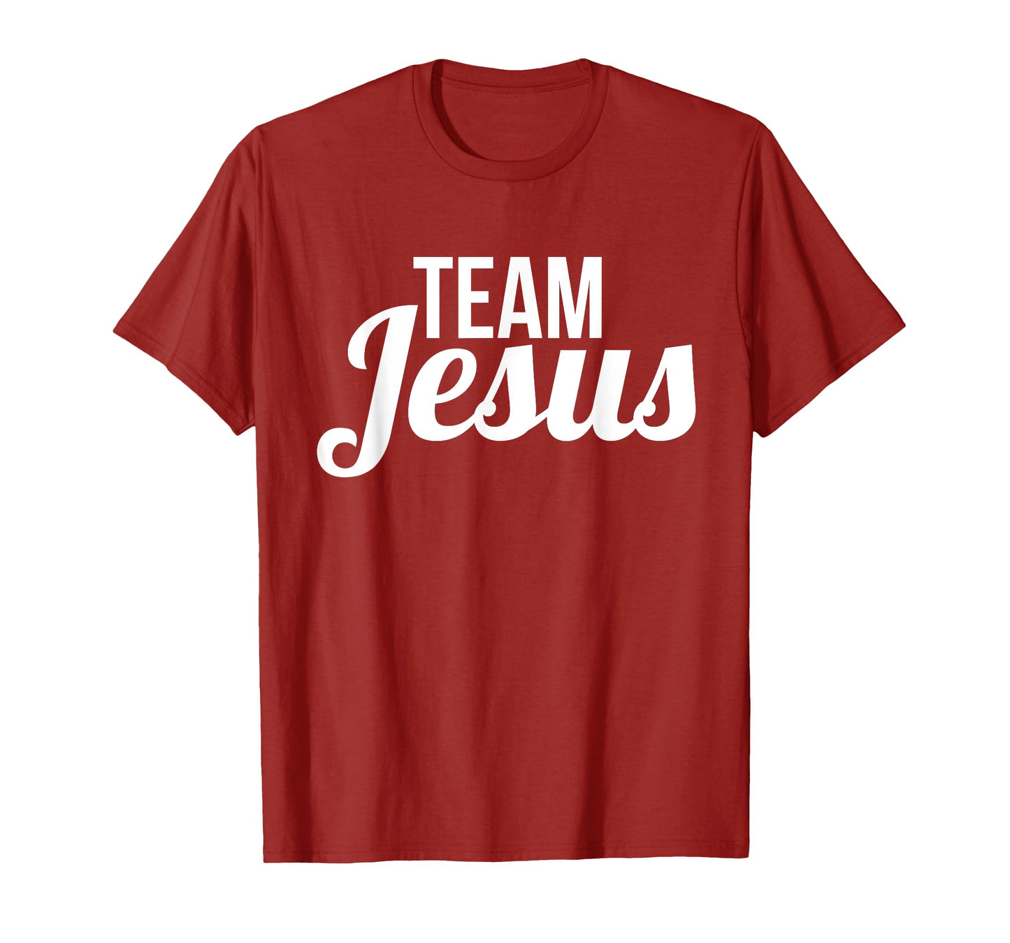 Team Jesus Shirt Vintage Bold Cool Christian Tee T-Shirt