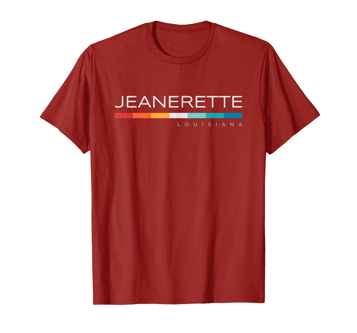 Jeanerette LA Louisiana Retro Design T-Shirt