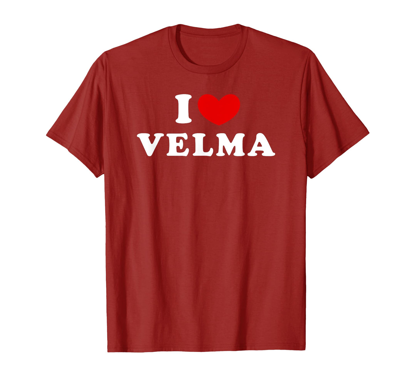 I Love Velma, I Heart Velma T-Shirt