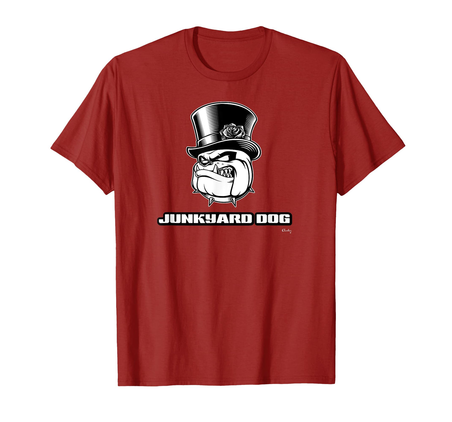 Junkyard Dog T-Shirt | Gym Strong Weightlifter T-Shirt