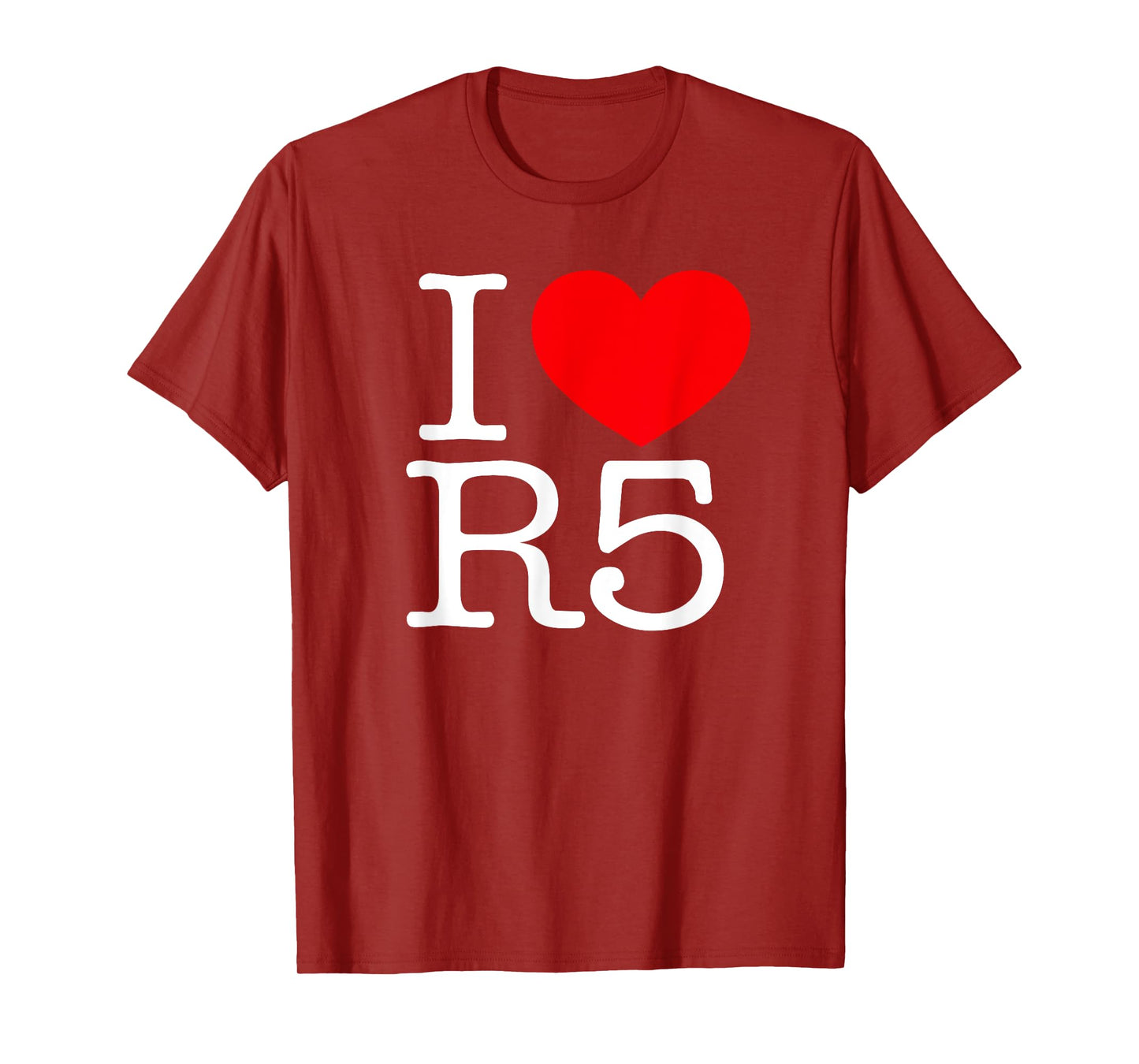 I Love (Heart) R5 T-Shirt