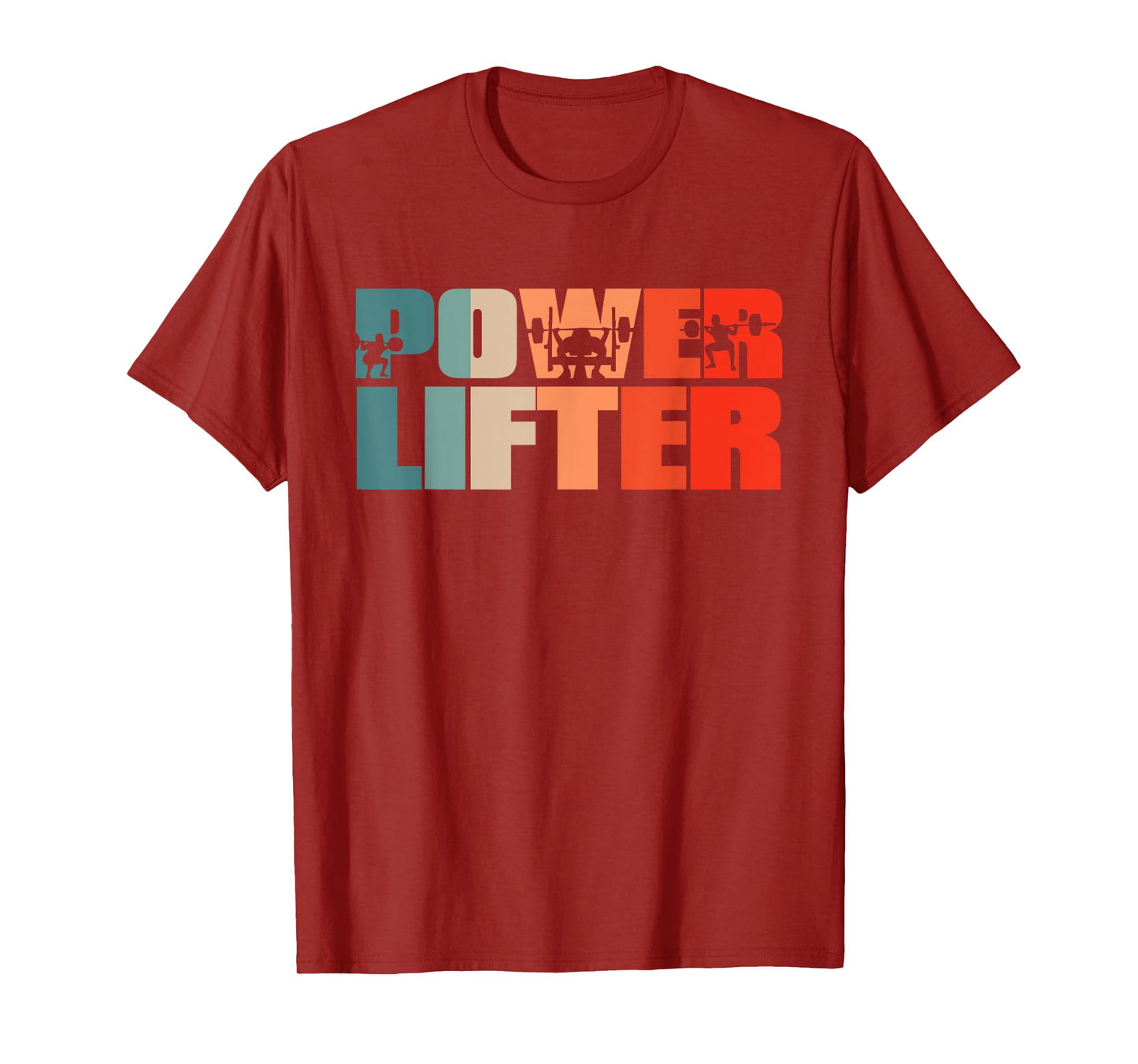 Retro Powerlifting Gym Weightlifting - Vintage Powerlifter T-Shirt