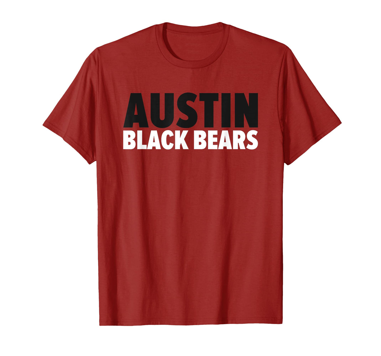 Austin Black Bears Bold T-Shirt
